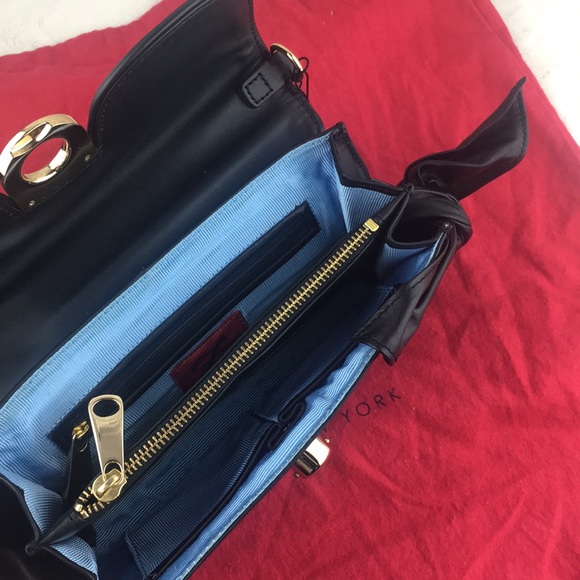 Z Spoke Zac Posen Leather Bow Clutch - Picture 7 of 7